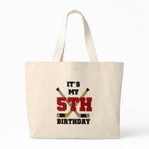 Hockey 5th Birthday bags