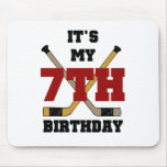 Hockey 7th Birthday Mouse Mats