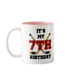 Hockey 7th Birthday Coffee Mug