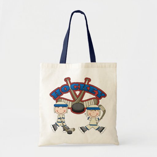 Hockey Boys Canvas Bags | Zazzle