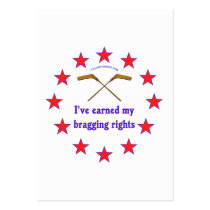 Hockey Bragging Rights Business Card