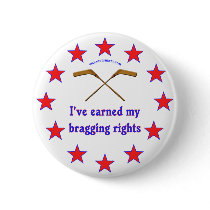 Hockey Bragging Rights Button