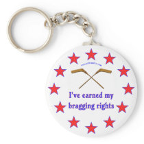 Hockey Bragging Rights Key Chain