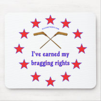 Hockey Bragging Rights Mousepad