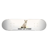 Hockey Cat Pissed Skate Board Decks