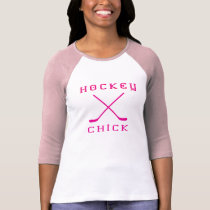 Hockey Chick t-shirts