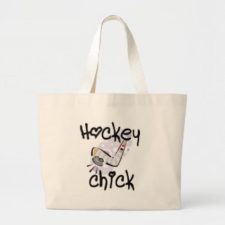 Hockey Chick Tshirts and Gifts bag