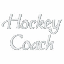 Hockey Coach embroidered shirts by Hockey_crazee Hockey Coach embroidered shirts