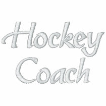 Hockey Coach embroidered shirts by Hockey_crazee Hockey Coach embroidered shirts
