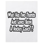 Hockey Coach Joke...Two Thumbs Personalized Flyer