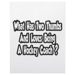 Hockey Coach Joke...Two Thumbs Custom Letterhead
