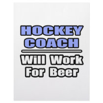 Hockey Coach...Will Work For Beer letterhead by hockeycoachshirts Hockey Coach...Will Work For Beer letterhead