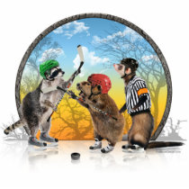 Hockey Critter Classic Photo Sculpture photo sculptures