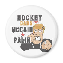 Hockey Dads for McCain Palin Magnet by palin_2008 Hockey Dads for McCain Palin Magnet