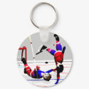 Hockey Dance 2 keychains