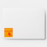 Hockey del naranja del logotipo