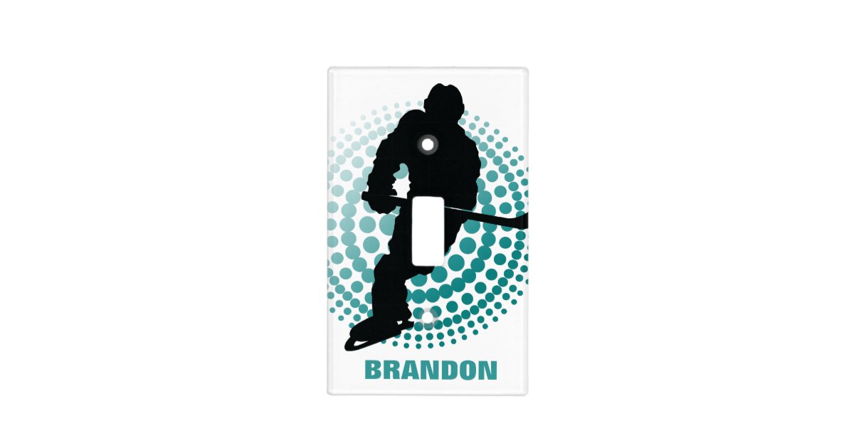 Hockey Design Light Switch Cover Zazzle