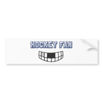 Hockey Fan Bumper Sticker bumper stickers by jasminesphotography Hockey Fan Bumper Sticker bumper stickers