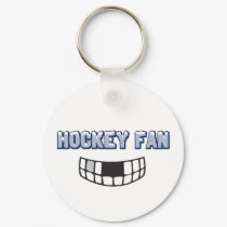 Hockey Fan Keychain by jasminesphotography Hockey Fan Keychain