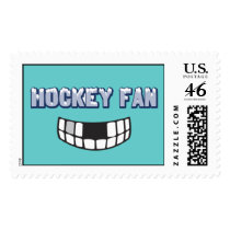 Hockey Fan Postage Stamp (LARGE)