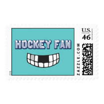 Hockey Fan Postage Stamp (MEDIUM)