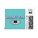 Hockey Fan Postage Stamp (SMALL)