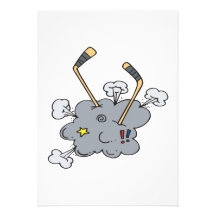 Hockey Fight Custom Invites