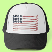hockey flag hats