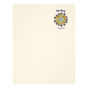 Hockey Flower of Power Letterhead Design