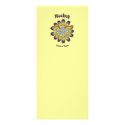 Hockey Flower of Power Rack Card Design
