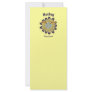 Hockey Flower of Power Rack Card Design