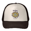 Hockey Flower of Power Trucker Hat