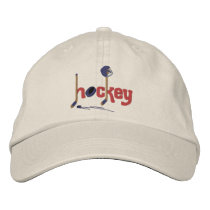 Hockey Fun embroidered hats