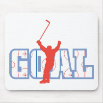 Hockey Goal mousepads by aesthete Hockey Goal mousepads