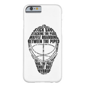 Hockey Goalie Mask Cell Phone Cover iPhone 6 Case