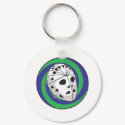 hockey goalie mask keychains