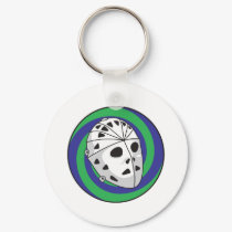 hockey goalie mask keychains