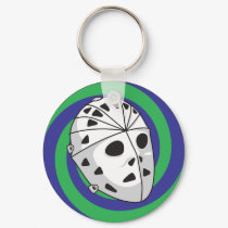 hockey goalie mask keychains