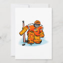 Hockey Goalie Orange