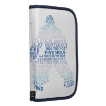 Hockey Goalie Smartphone Folio Organizer