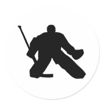 Hockey - Goalie stickers by Thinkdifferent Hockey - Goalie stickers