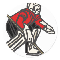 Hockey Goalie stickers by shopaholicchick Hockey Goalie stickers