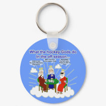 Hockey Gods Keychain by Hockey_crazee Hockey Gods Keychain