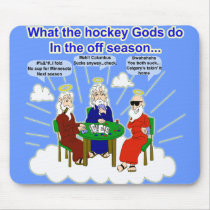 Hockey Gods Mousepad by Hockey_crazee Hockey Gods Mousepad