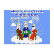 Hockey Gods Postcard