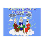 Hockey Gods Postcard