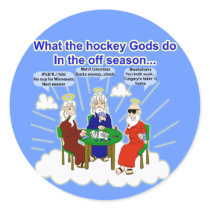 Hockey Gods Sticker