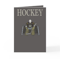 Hockey Greeting Card