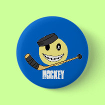 HOCKEY HAPPY buttons