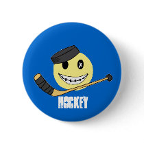 HOCKEY HAPPY buttons by trish1968 HOCKEY HAPPY buttons